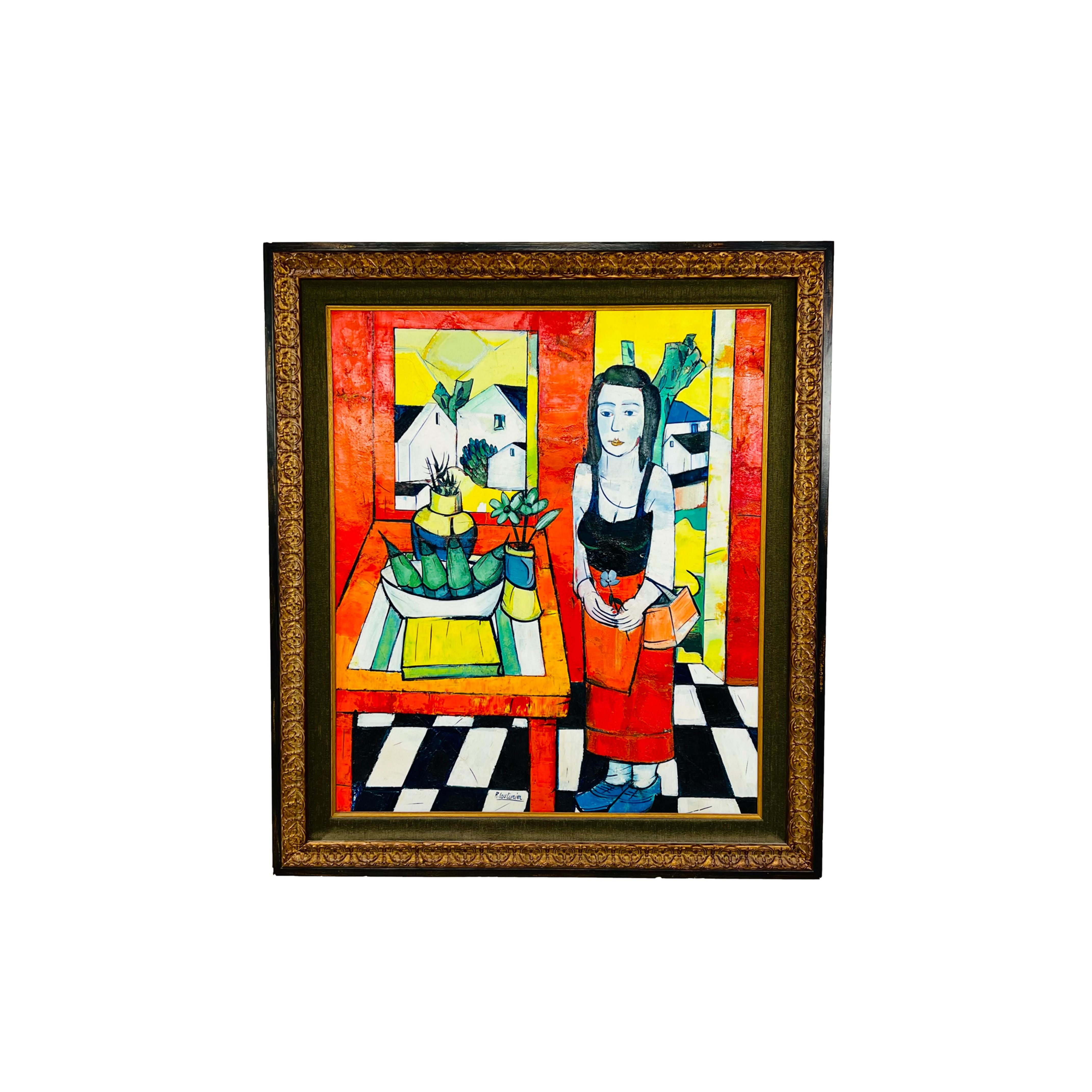 #1778 René Couturier Oil Painting