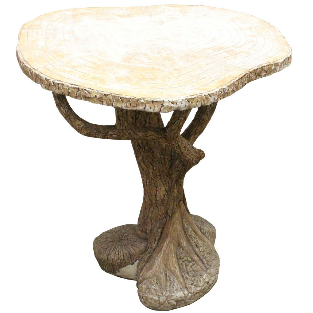 #8730 Faux Bois D'Arc Concrete Table