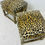 Thumbnail: #5379 Pair of Custom Leopard Parsons Style Ottomans