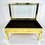 Thumbnail: #1415 Custom Brass Wrapped Campaign Style Display Table