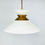 Thumbnail: #1468 Pair of Large Stacked Pendant Lights