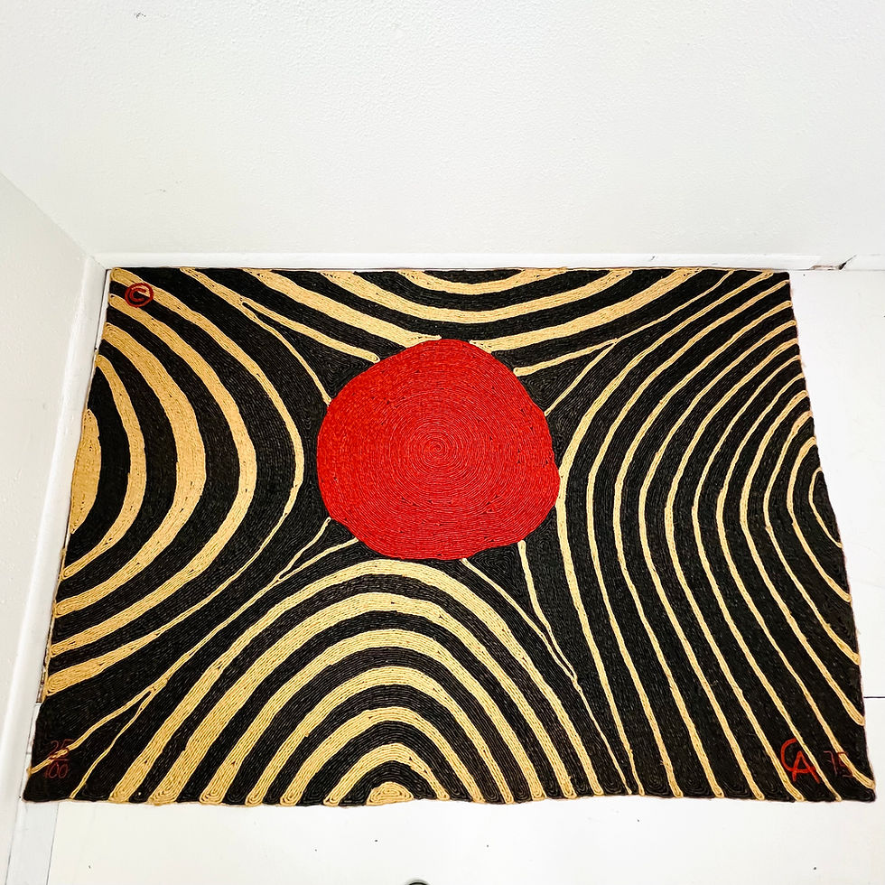 Thumbnail: #1922 Alexander Calder Maguey Fiber Tapestry