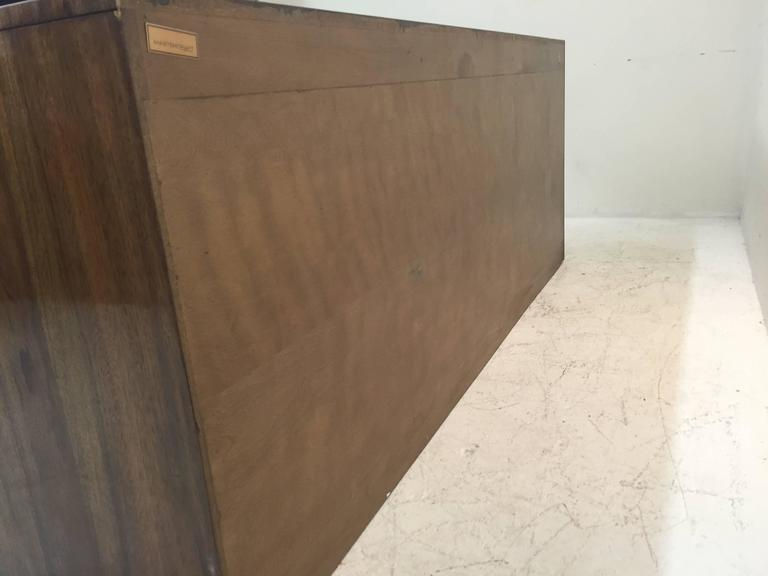 Thumbnail: #1803 Zebrano Wood Dresser by Mastercraft