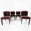 Thumbnail: #1340 Set of 6 Macassar Art Deco Dining Chairs