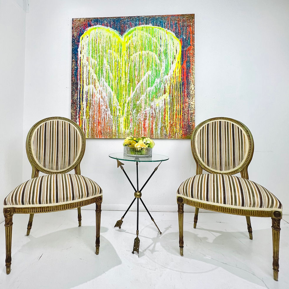 Thumbnail: #1377 "Heart Ache" Oil on Canvas by Amy Baldwin