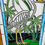 Thumbnail: #1157 Crane Stained Glass Panel