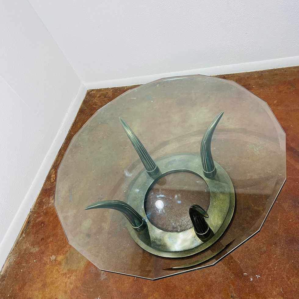 Thumbnail: #1281 Brass Tusk Coffee Table