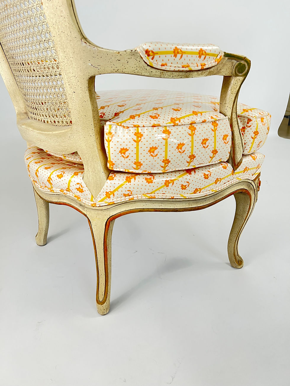 Thumbnail: #1655 Petite French Bergere Armchair
