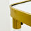 Thumbnail: #1781 Lucite and Brass Mirror Top Console