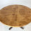 Thumbnail: #4142 Round Burl Wood Top Dining Table with Star Base
