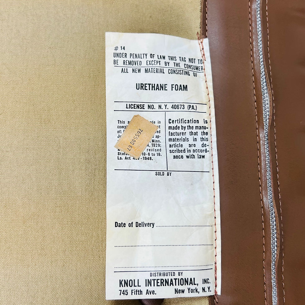 Thumbnail: #1408 Pair of 1970's Knoll Barcelona Chairs