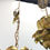 Thumbnail: #1569 Pair of Brass Large Lotus Pendants