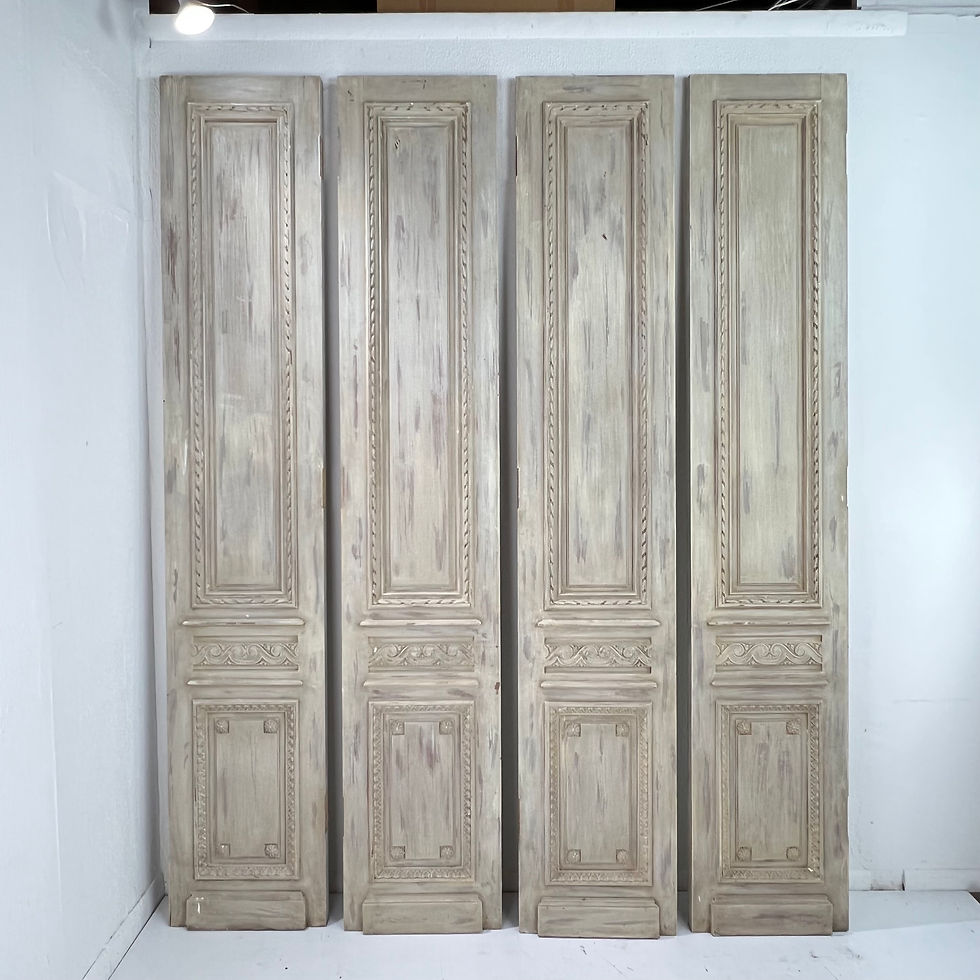 Thumbnail: #1344 Pair Tall Mirrored Doors