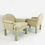 Thumbnail: #5912 Pair of Drexel Heritage Arch Back Armchairs