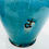 Thumbnail: #1223 Pair of French Blue Ceramic Urns