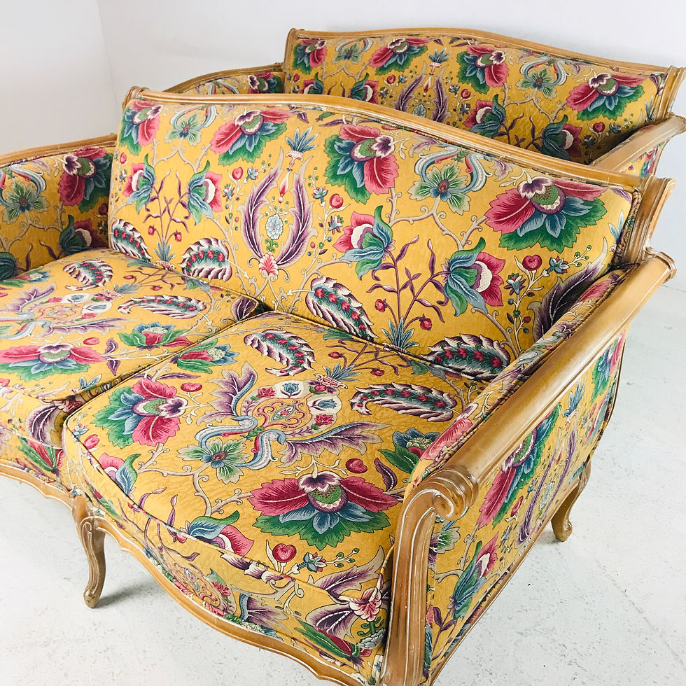 Thumbnail: #5254 Pair French Sofas