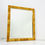 Thumbnail: #1789 Rattan and Brass Beveled Wall Mirror