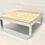Thumbnail: #4091 Square Onyx Coffee Table
