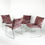 Thumbnail: #3158 Set of 4 Jack Lenor Larsen Dining Chairs