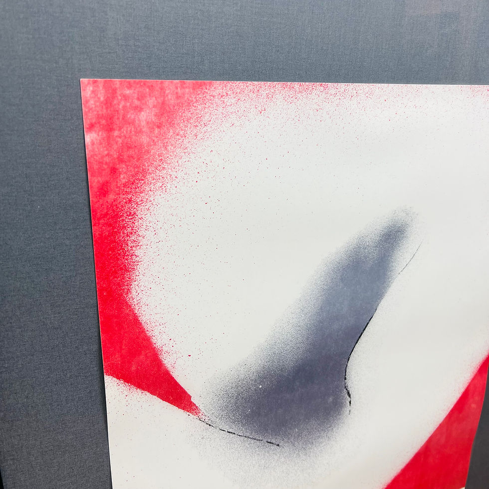 Thumbnail: #1127 Esteban Vicente "Peace" Framed Lithograph