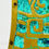 Thumbnail: #1667 Pepe Mendoza Brass & Turquoise Inlay Lamp