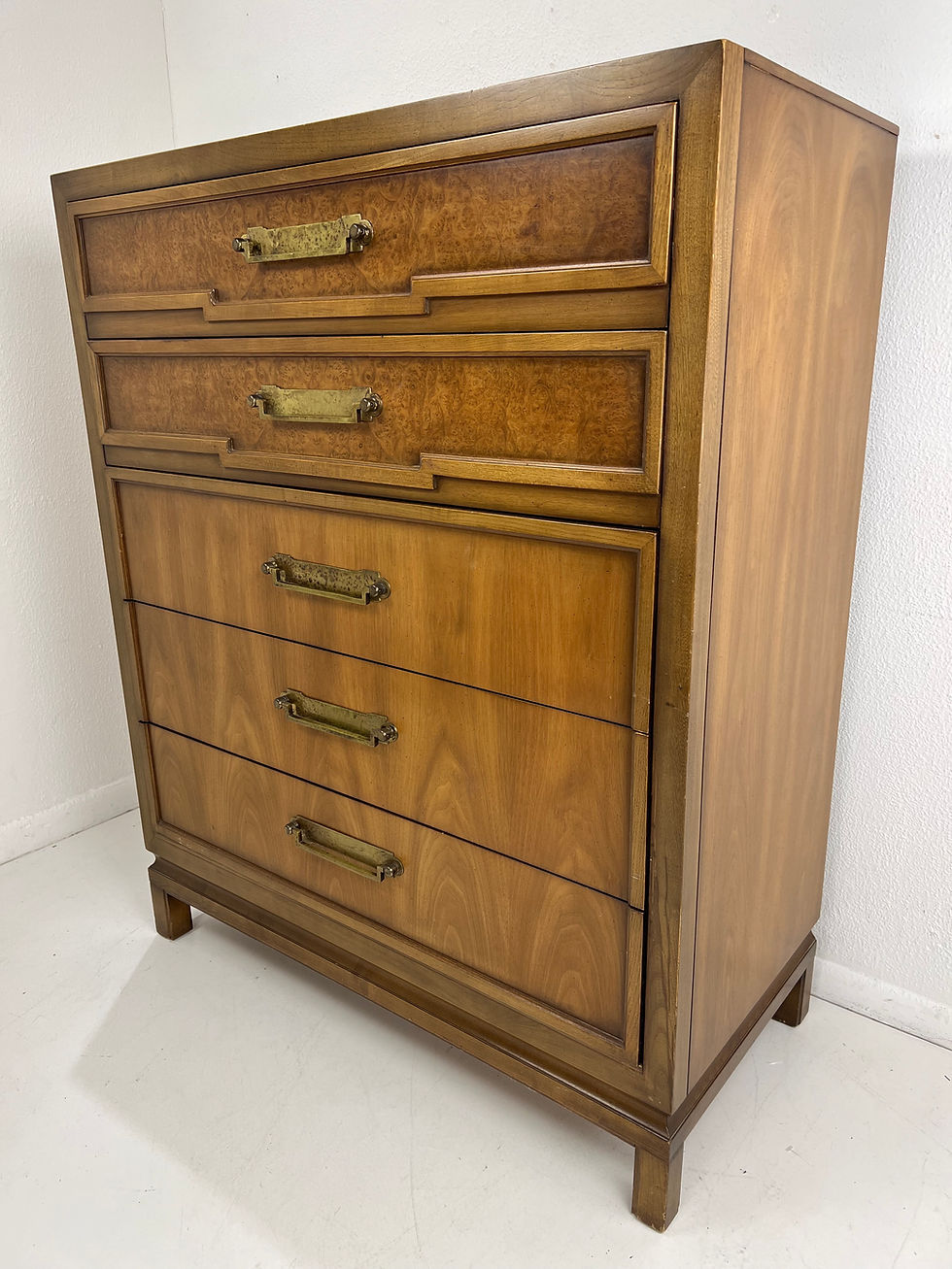 Thumbnail: #1642 Vintage Highboy Chest of Drawers