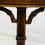 Thumbnail: #1573 Faux Bamboo Chinese Chippendale Side Table with Glass Top