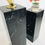Thumbnail: #5697 Pair of Black Marble Pedestals