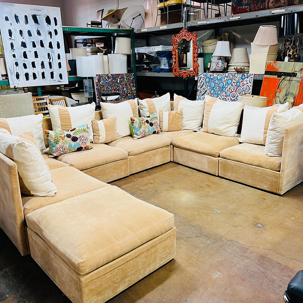 Thumbnail: #1220 Monumental 8 Piece Modular Sofa by Comfort Designs, Inc.