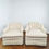 Thumbnail: #1273 Pair of Pastel Armchairs on Casters