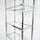 Thumbnail: #1466 Vintage Chrome & Brass Etagere