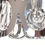 Thumbnail: #5011 Chrome Scoilari Chandelier