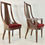 Thumbnail: #4105 Set of 4 Tall Back Walnut Side Chairs