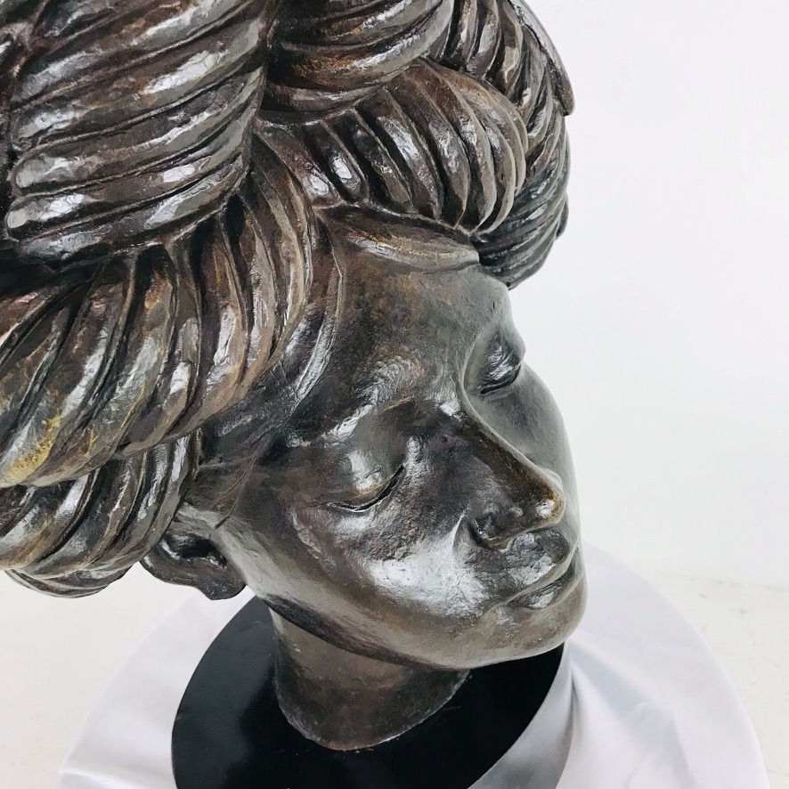 Thumbnail: #5824 African Queen Bronze Bust