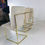 Thumbnail: #1305 Set of 4 Brass Milo Baughman Dining Chairs