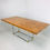 Thumbnail: #3968 Burl Wood Dining Table with Brass & Chrome Accents by Jonathan Adler