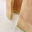 Thumbnail: #4950 2-Piece Base Dining Table with Brass Plinth & Glass Top