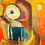 Thumbnail: #1602 "562" Modernist Abstract Oil Painting by Gilberto Del Sol