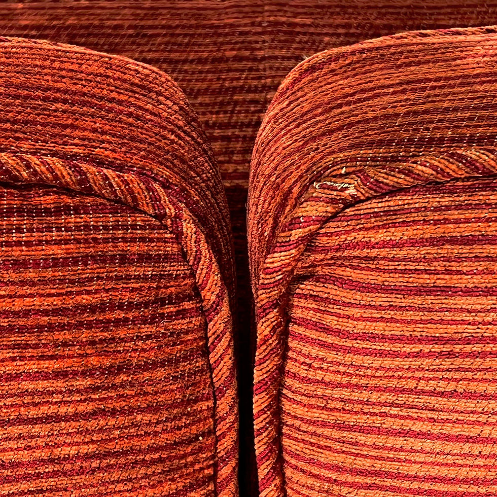 Thumbnail: #1592 Vintage Parsons Loveseat in the Style of Milo Baughman