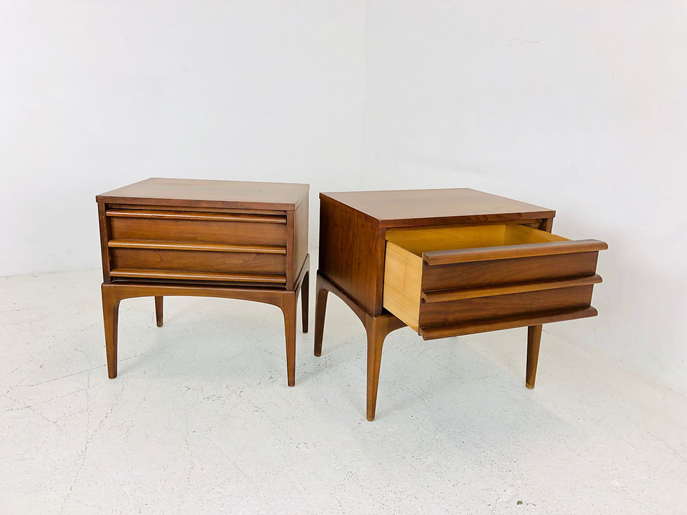 Thumbnail: #3992 Pair of Handsome Night Stands By Lane