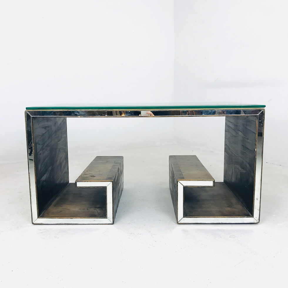 Thumbnail: #4801 Wooden Greek Key Coffee Table