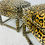 Thumbnail: #5379 Pair of Custom Leopard Parsons Style Ottomans