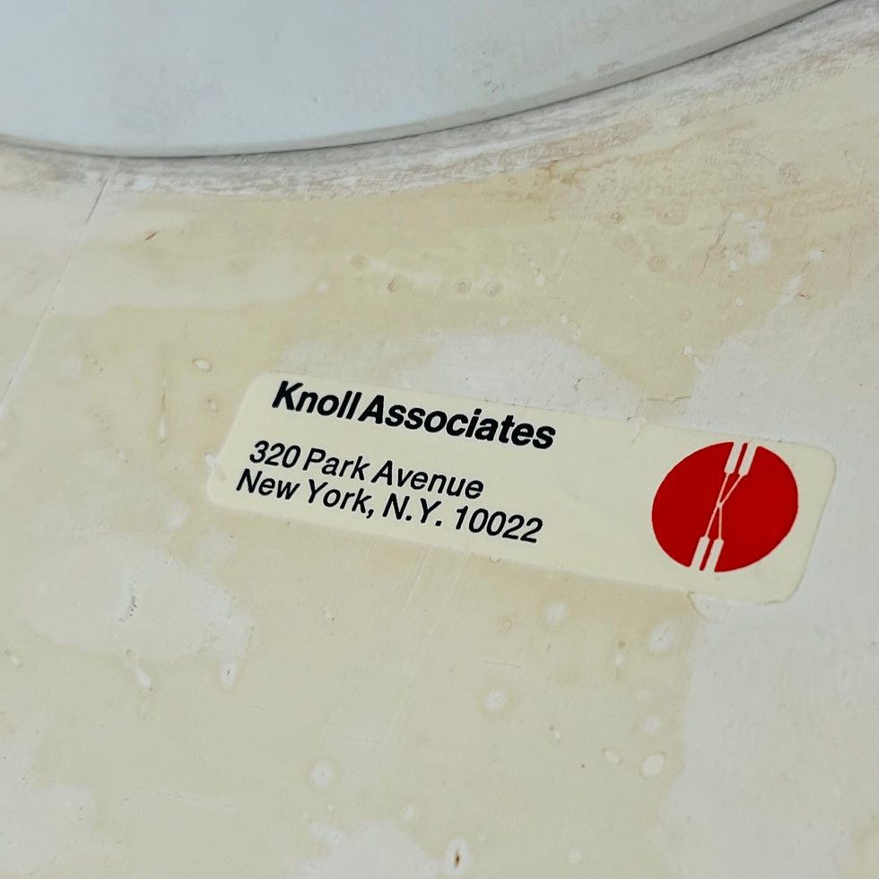 Thumbnail: #1585 1960s Eero Saarinen Marble Top Coffee Table by Knoll