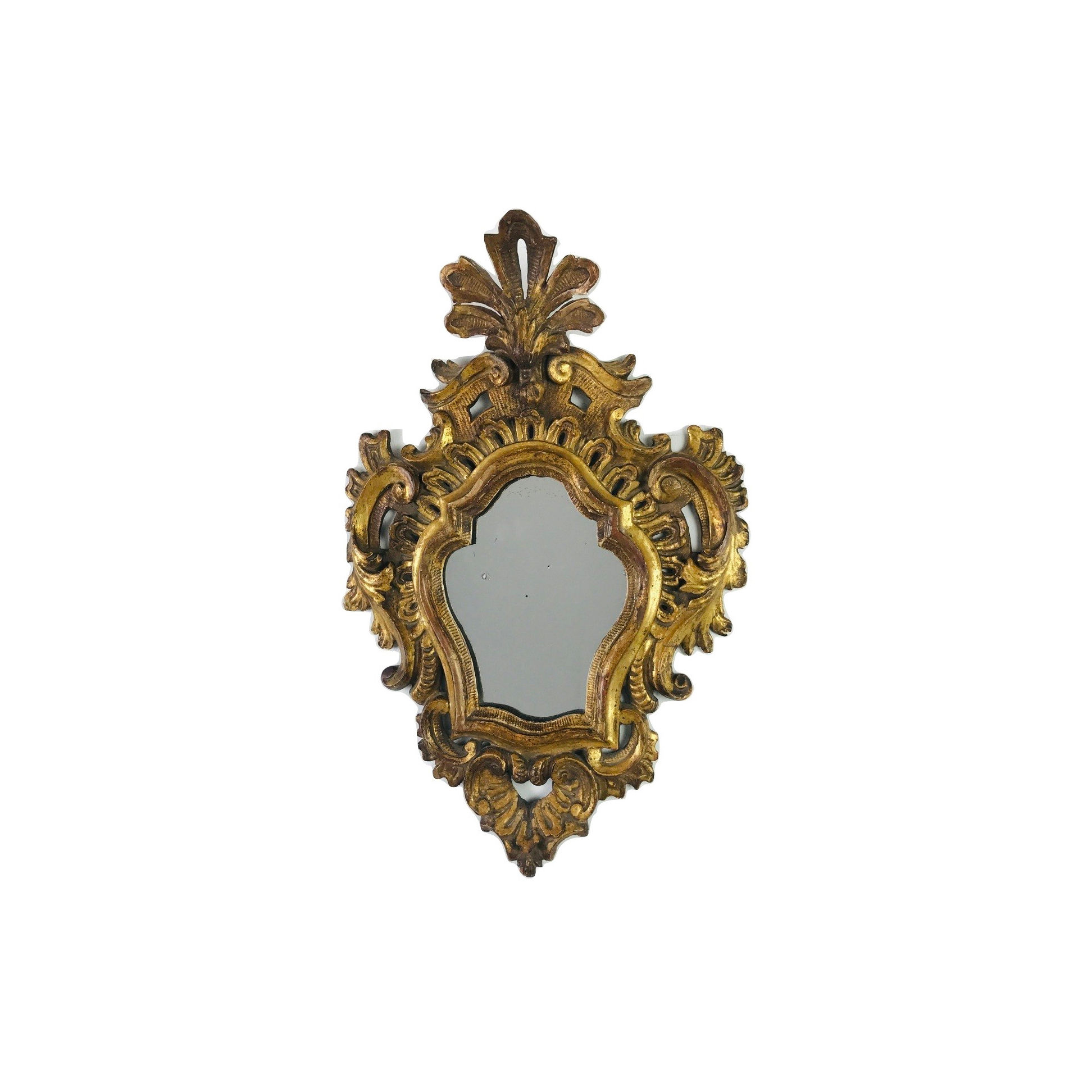 #4936 Small Venetian Gold Leaf Mirror