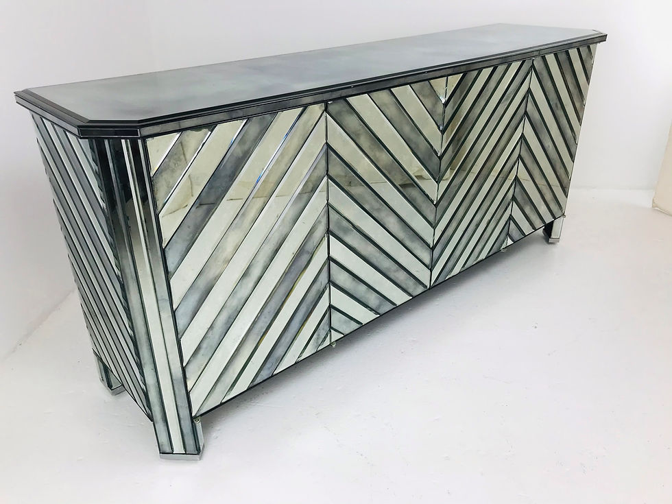 Thumbnail: #5629 Chevron Mirrored Console