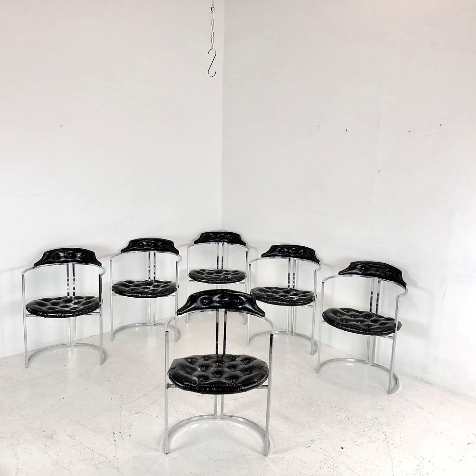 Thumbnail: #4013 Set of 6 Daystrom Dining Chairs
