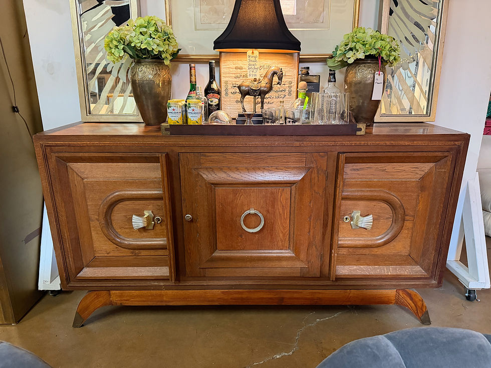 Thumbnail: #2012 French Art Deco Sideboard