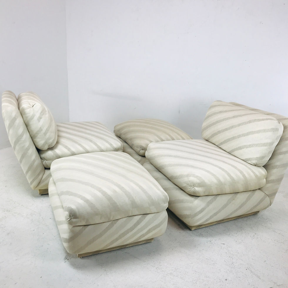 Thumbnail: #5206 Marge Carson Slipper Sofa