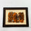 Thumbnail: #1390 Mid Century Framed Serigraph by J. Duchateau