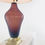 Thumbnail: #1428 Single Purple Glass Marboro Lamp